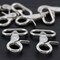 2 Pieces 1 Inch Heavy Duty Nickel Plated Lobster Swivel Clasp for Large Bag Straps